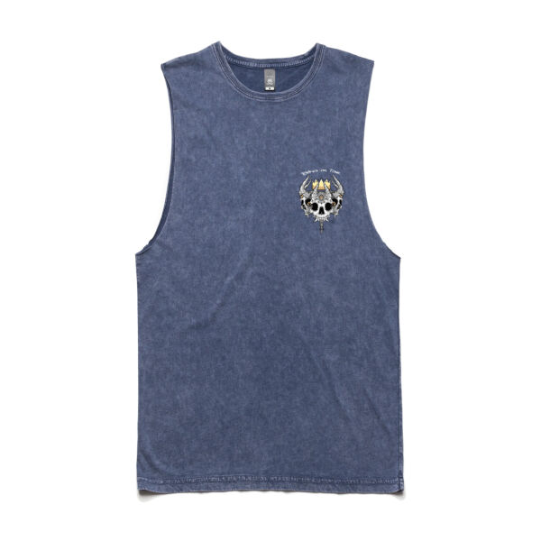 3 of Kings Stonewashed muscle tee Thumbnail