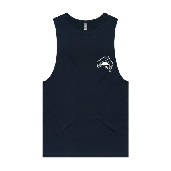 Blokes on Tour Aus muscle tee Thumbnail